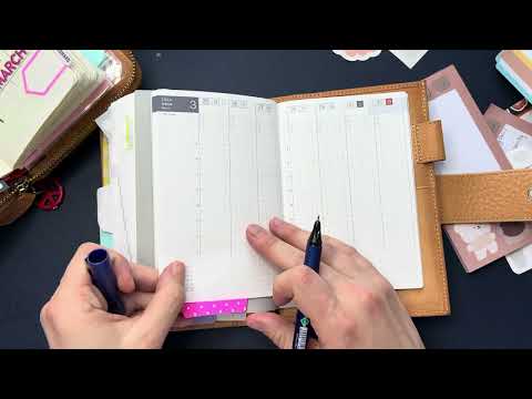 Sunday Planning Routine Hobonichi Weeks and A6 Techo