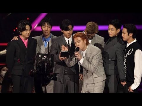 {HOPE} BTS - 'FAKE LOVE' LIVE AMERICAN MUSIC AWARDS 2021 (VIDEO  FAKE)