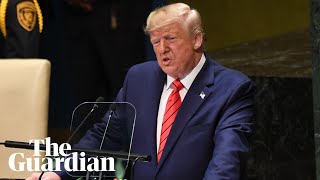 Donald Trump tells UN 'future belongs to patriots not globalists'