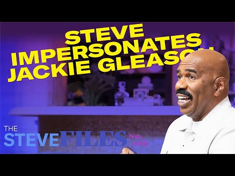 Steve Harvey Channels Jackie Gleason: A Tribute to a Comedy Legend! 😂 👀