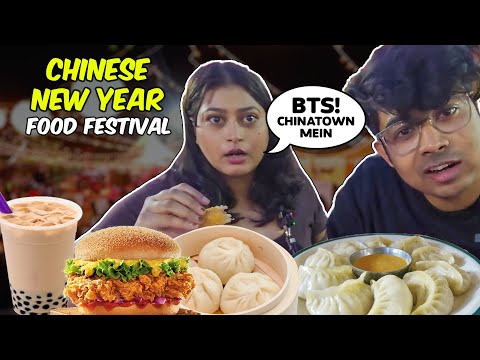 All You can eat at CHINESE FOOD FESTIVAL🎎😋 | Food Challenge