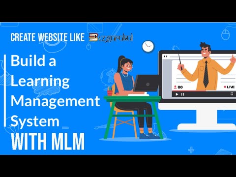 How to Create Online Course LMS Website With MLM Function | Create Website Like Bizgurukul