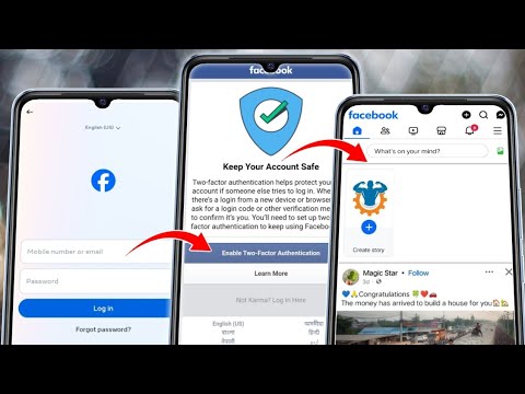 How to Fix Enable Two Factor Authentication Facebook Problem 2024 | Keep your Account Safe Facebook