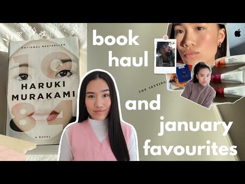 january favourites 2021 (products, books, tv, films) & a book haul! 📚🍿✨