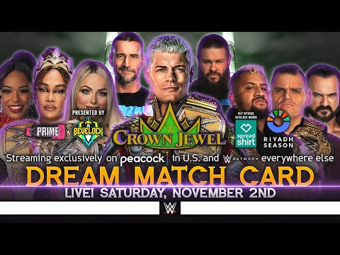 WWE Crown Jewel 2024 - Dream Card [v3]