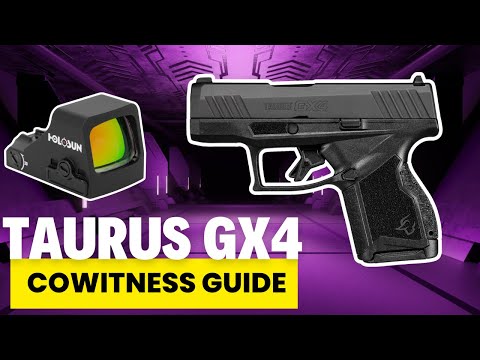 Taurus GX4 Holosun Co-Witness Red Dot Guide