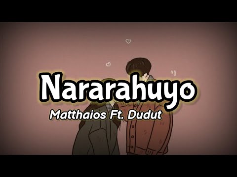 Nararahuyo - Matthaios ft. Dudut (Lyrics Video) | KamoteQue Official