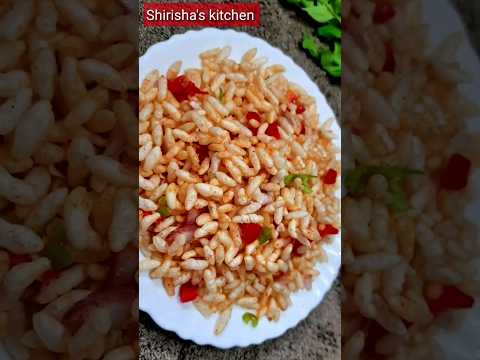 #shorts #shirisha's kitchen#trending#snack #puffed rice snack #snack recipe