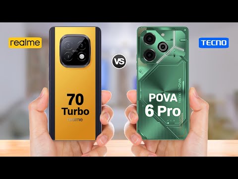 Realme Narzo 70 Turbo vs Tecno Pova 6 Pro || Full Comparison