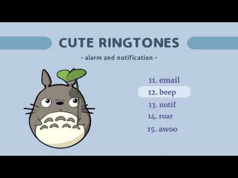 Cute Ringtones | alarm and notification (free download)