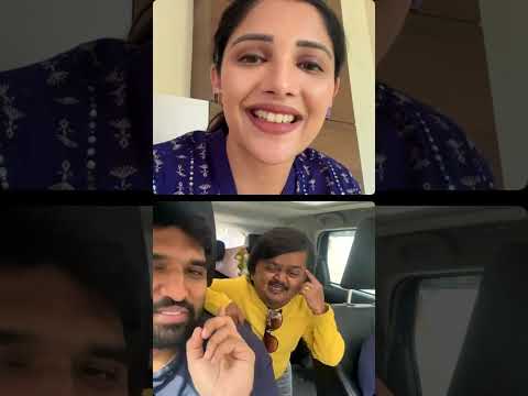 Milana Nagaraj & Aniissh Live On Instagram About Aaram Aravinda Swamy Movie | Sandalwood Actors, Kfi