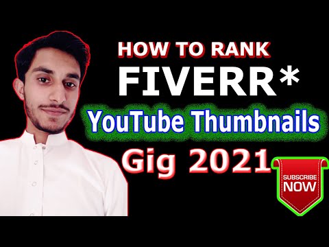 How to Create YouTube Thumbnail GiG On Fiverr || Youtube Thumbnail gig ON Fiver