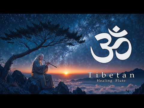 Eliminate All Negative Energy While You Sleep | Tibetan Healing Flute And Calm The Mind