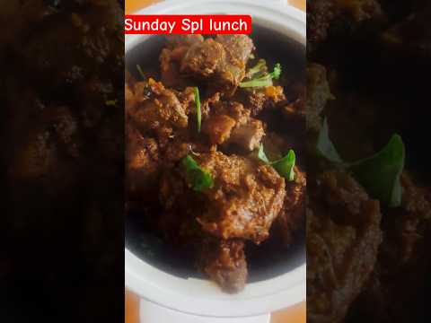 Sunday Lunch Special #mutton #muttonvaruval #shorts #shortvideo  #uk #sunday #nonvegrecipe