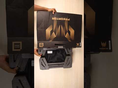 Unboxing the Acer Predator Helios Neo 16 🔥💥 Beast of a Gaming Laptop #shorts