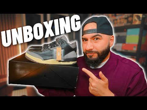 Air Jordan 3 x A Ma Maniére While You Were Sleeping 2024 Unboxing