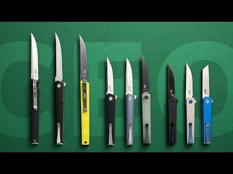 CRKT CEO, an elegant pocket knife designed by Richard Rogers