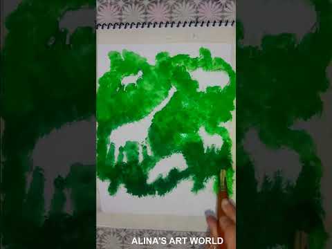 Easy drawing / World wildlife day drawing #youtubeshorts #shorts #ytshorts #artvideo