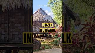 4K INDIA Walking Tour in The Whistling Village of India #Meghalaya #4kwalk #whistlingvillage