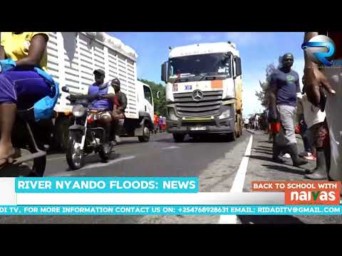 KISUMU GOVERNOR ANYANG NYONGO ISSUE A STATEMENT OVER RIVER NYANDO