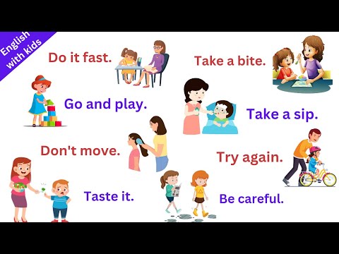 Speak English With Kids | Spoken English for kids | Daily use English sentences