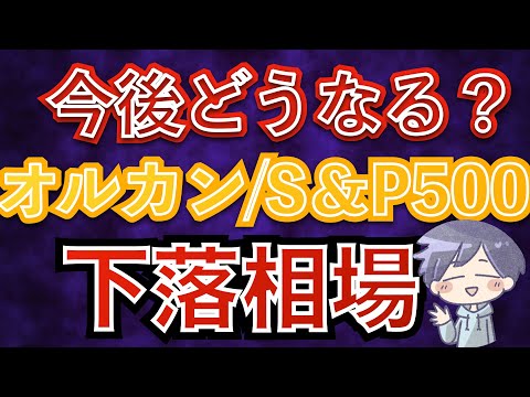 【要注意】新nisa株価下落の心構え。今すぐ確認して！(オルカン/S&P500)