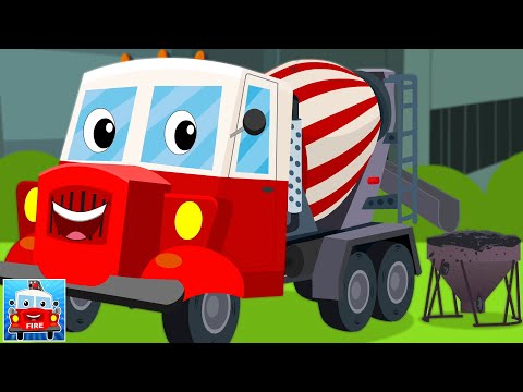 Cement Mixer Truck Song & More Nursery Rhymes for Kids