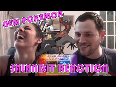 New Pokemon SALANDIT Reaction!