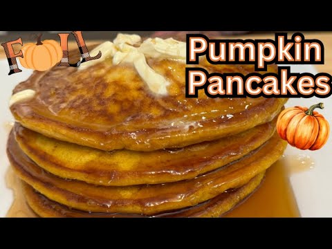 How To Make Beautiful Pumpkin Pancakes