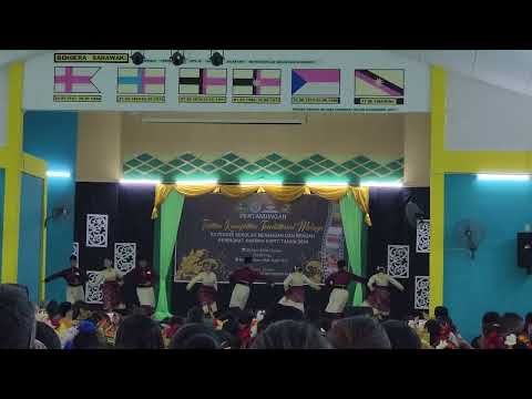 Tarian Rampaian Tradisional Melayu - Persembahan Dari SMK Kapit no 2 - Juara