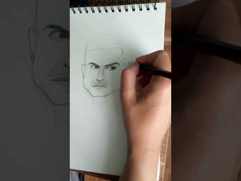 Drawing Cristiano Ronaldo