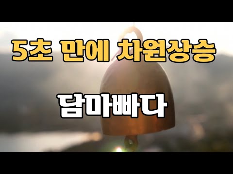 5초 안에 몰입되는 의식의 도약과 확장. 담마빠다 법구경  26장 핵심 요약. 빠알리어 직역 일아 스님 편역. 끌어당김의법칙과 마음공부.