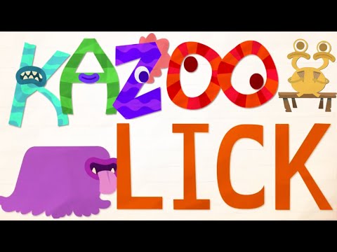 Alphabet Learning - Play And Learn Kids Words Kazoo, Lick, Melt ! - Fun Educational  App For Kids