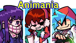 Friday Night Funkin' Animania Update - Cocoa/Eggnog Remix & VS Komi Can't Communicate Anime (FNF)