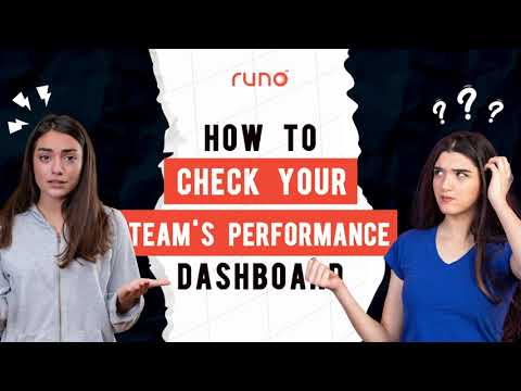 How to check the performance dashboard | Web Version | Runo