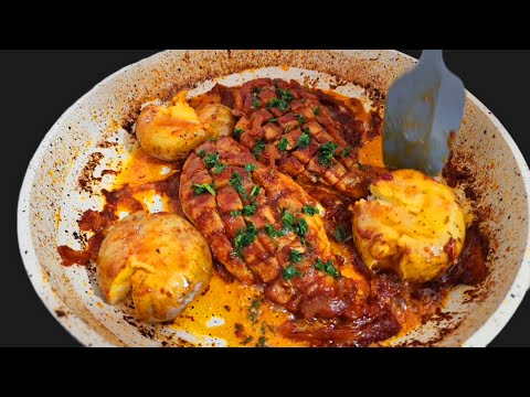 Try it once! You make it every day! Chicken and potato recipe