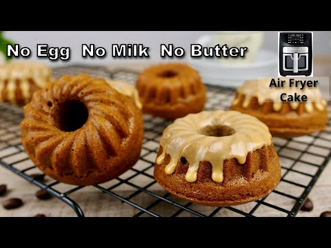 Super Moist Mini Bundt Cake | Coffee Bundt Cake | No Egg No Milk No Butter Cupcakes