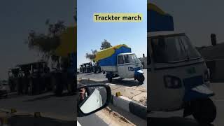 Trackter march #kisanmajdooriktazindabad #farmer #youtubeshorts #shorts #pindawale