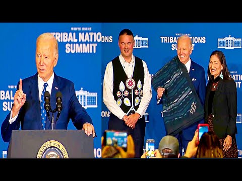 President Biden SPEAKS at Historic Tribal Nations Summit 2024!