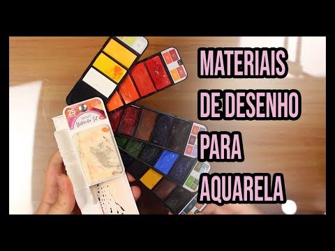 REVIEW e Dicas de Materiais para Aquarela [ARTCAMARGO]