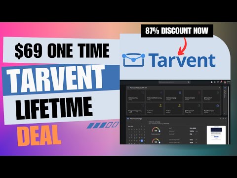 ✅💥✅ Tarvent Lifetime Deal | Create Stunning Campaigns in Minutes | $69 Lifetime Deal | 87% Now