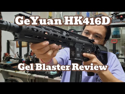 GeYuan HK416 Gel Blaster Review