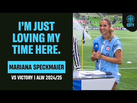 "IT WAS A GREAT SHOW FOR ALL" | 🎥 10 FOOTBALL | Mariana Speckmaier | Victory 2-3 City | 9/11/24