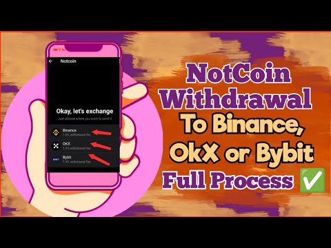 🚀NotCoin claim to Binance | OkX | Bybit in less than 5mins | Listing this month on multiple exchang