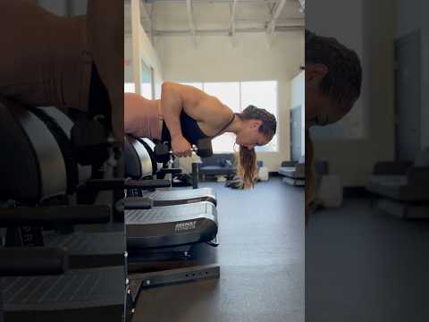 Hip extension + row