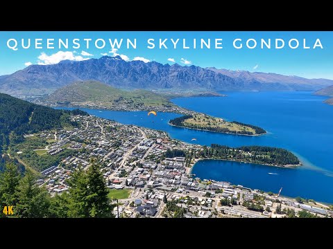 Queenstown Skyline Gondola Walking Tour Nov 2023 | New Zealand Travel Tour 4K | Otago South Island