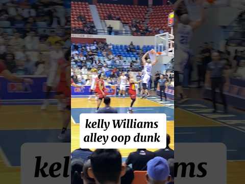 Kelly Williams alley oop dunk #pba#tnttropanggiga#kellywilliams#pba2024 #tnt #viralvideo#basketball