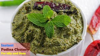 #PudinaChutney|Breakfast Chutney|టిఫిన్స్ లోకి ఈ పుదినా రోటి పచ్చడి తింటే మళ్ళీ పల్లీ పచ్చడి అడగరు