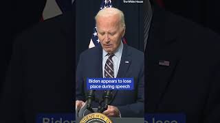 Biden appears to lose place during speech on New Orleans attack