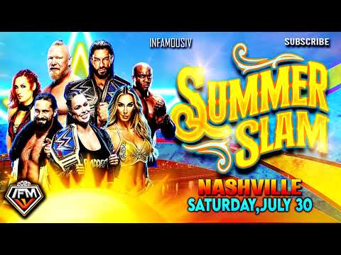 WWE Summerslam 2022 Theme Song 🎵 INFAMOUS IV ... V2